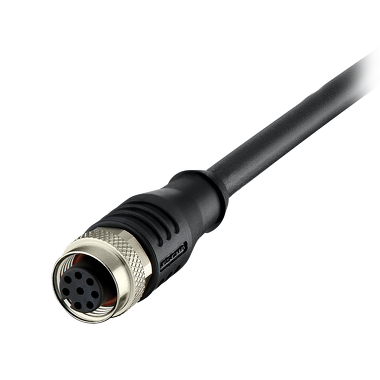 M12 Connector with cable ,   