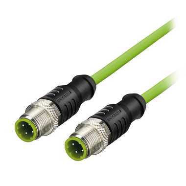 M12 Connector with cable ,   