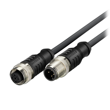 M12 Connector with cable ,   