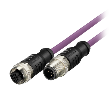 M12 Connector with cable ,   